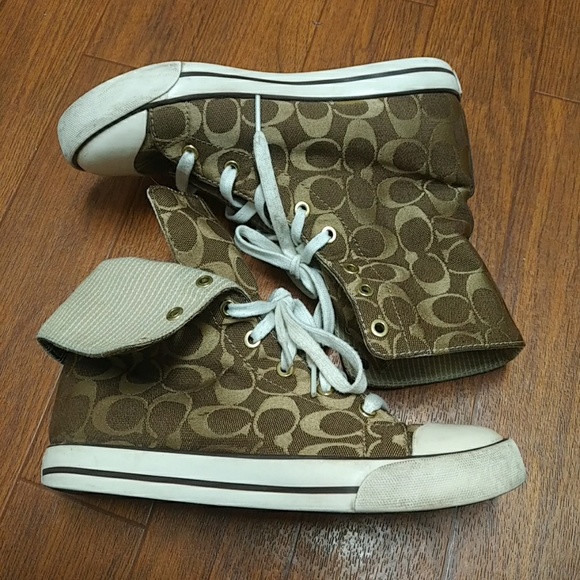 Coach Shoes - Coach Bonney hightop sneaker